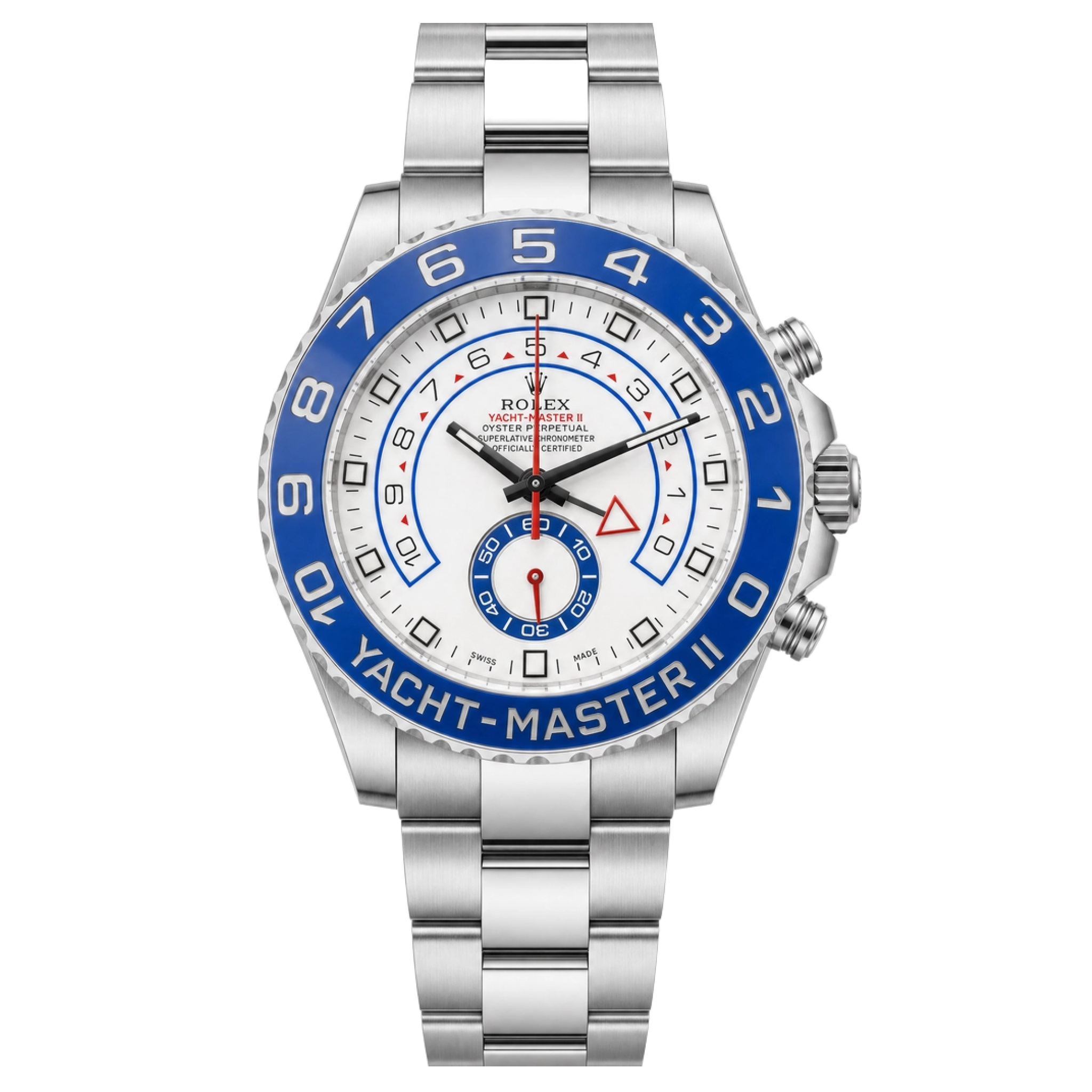 Rolex 116680 Yacht-Master II White Dial