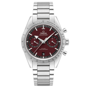 Omega 33210415111001 Speedmaster ’57  Burgundy view 1